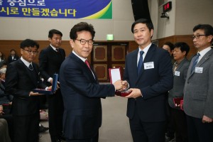 사천시장 표창 수장